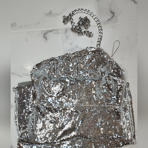 𝅺Fashion nova chain sequins dress - Picture 11 of 11